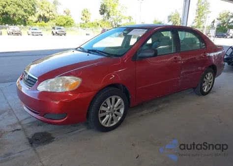 2007 Toyota Corolla Le z USA, uszkodzony, nr VIN 2T1BR32E47C844079